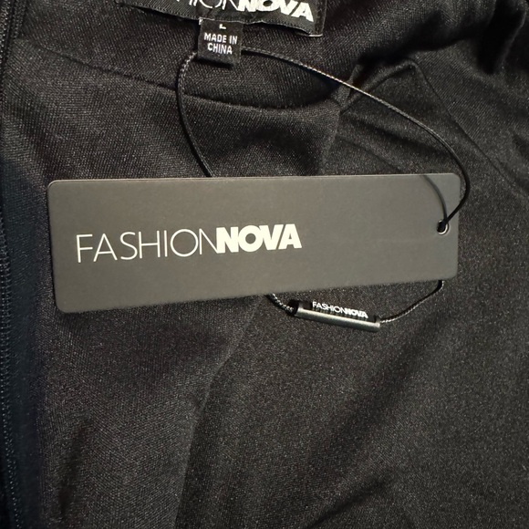 Fashion Nova Black Sequin Long Sleeve Dress - Picture 5 of 5